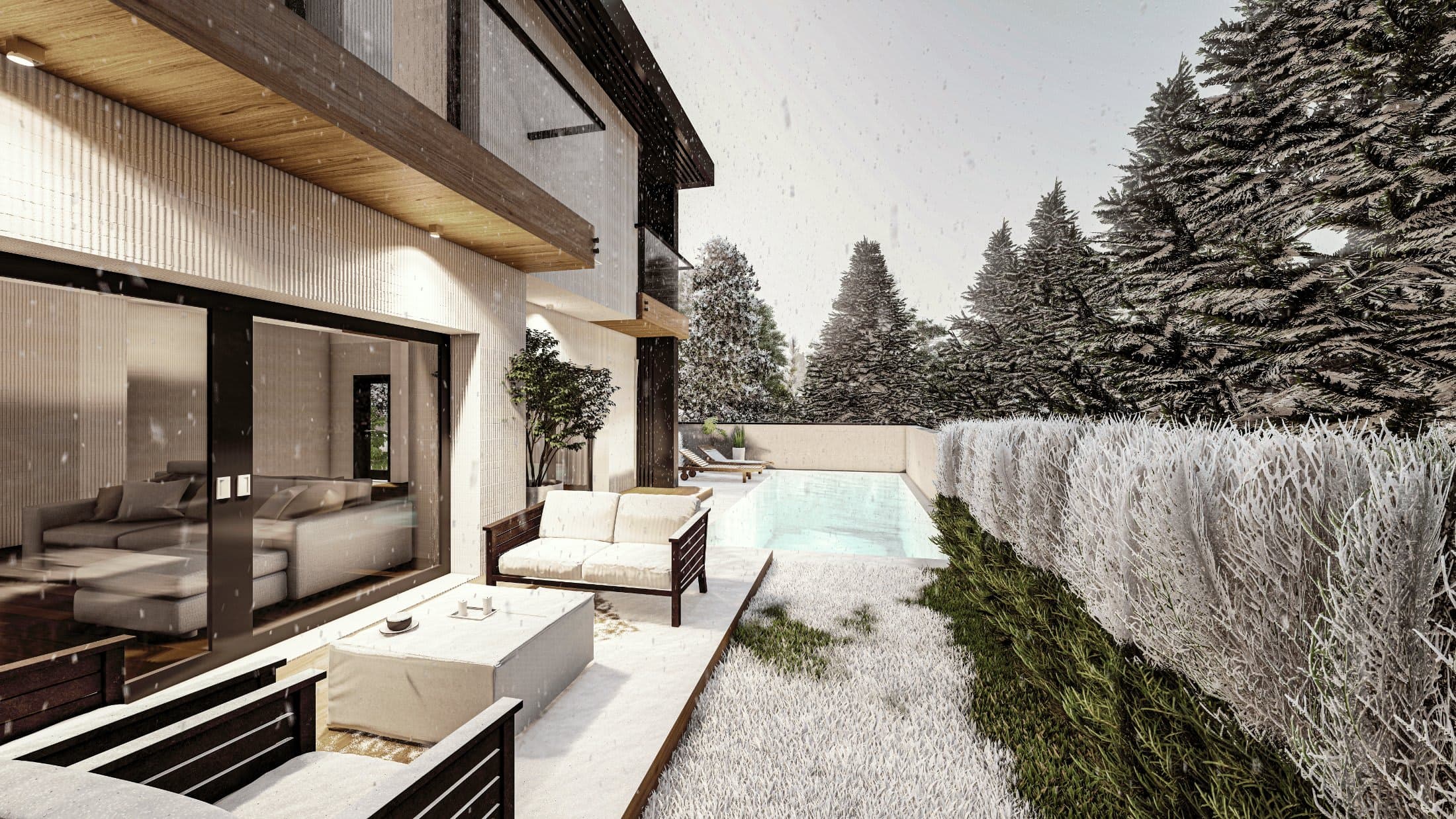 Семејна куќа — Лисиче, Скопје 6