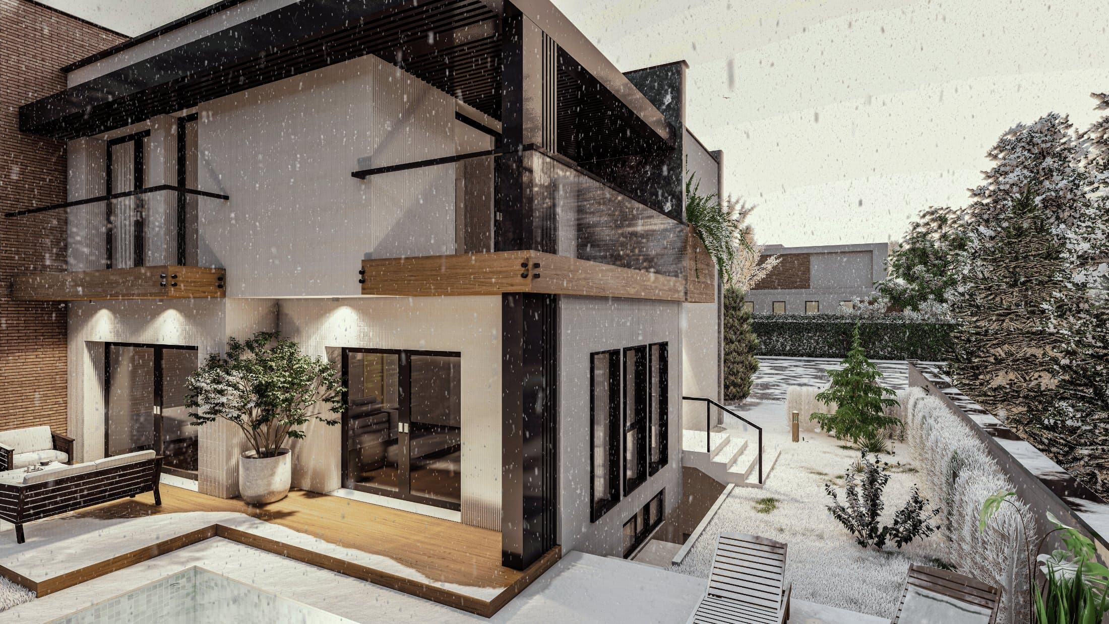 Семејна куќа — Лисиче, Скопје 7