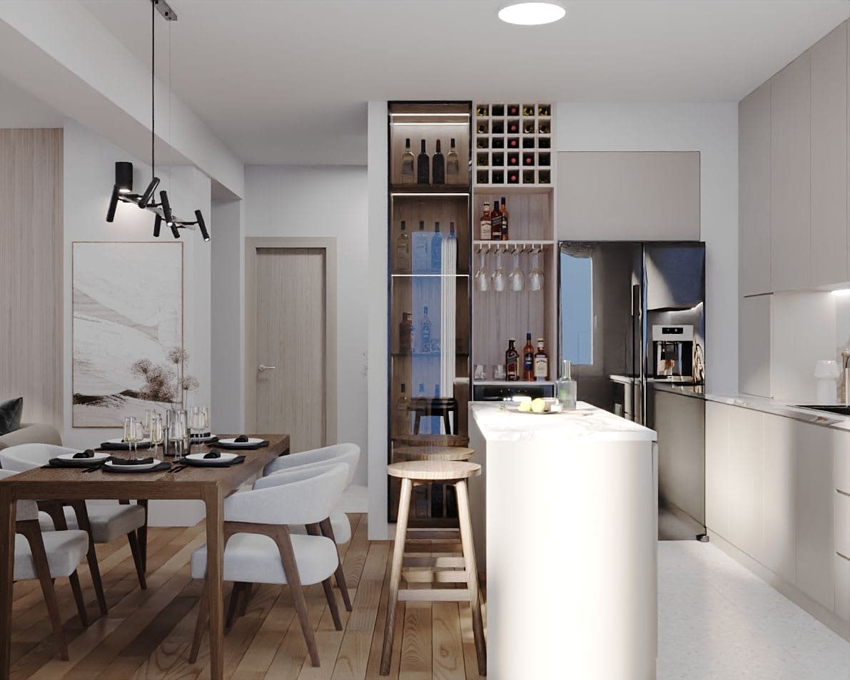 Современ Стан со Мермерни Детали — Внатрешен Дизајн, Скопје — фотографија 9, Инком Инженеринг