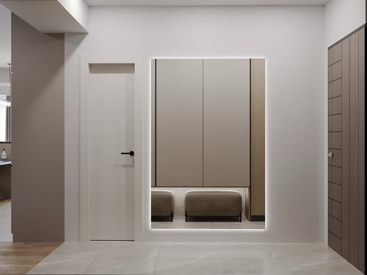 Модерен Стан со Темна Естетика — Внатрешен Дизајн, Скопје 6