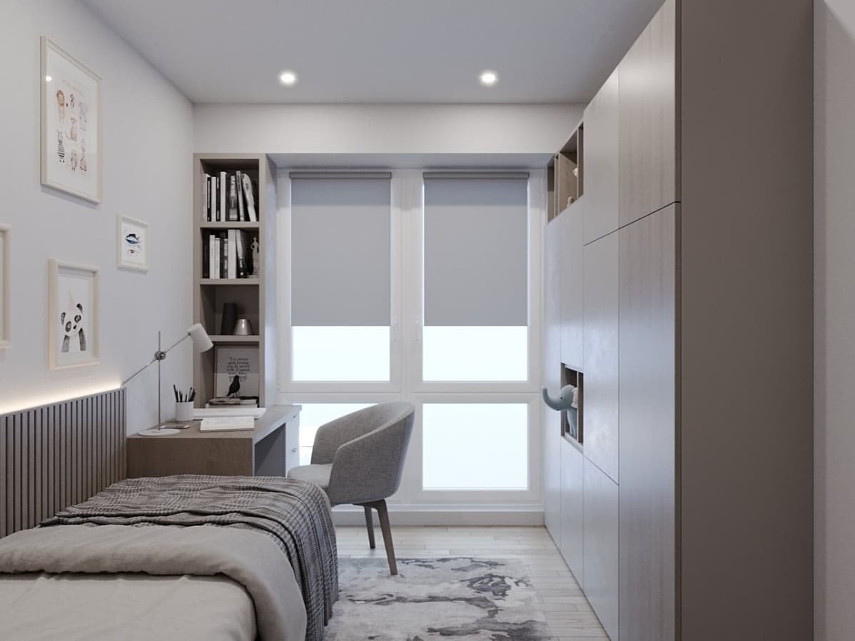 Модерен Стан со Темна Естетика — Внатрешен Дизајн, Скопје 8