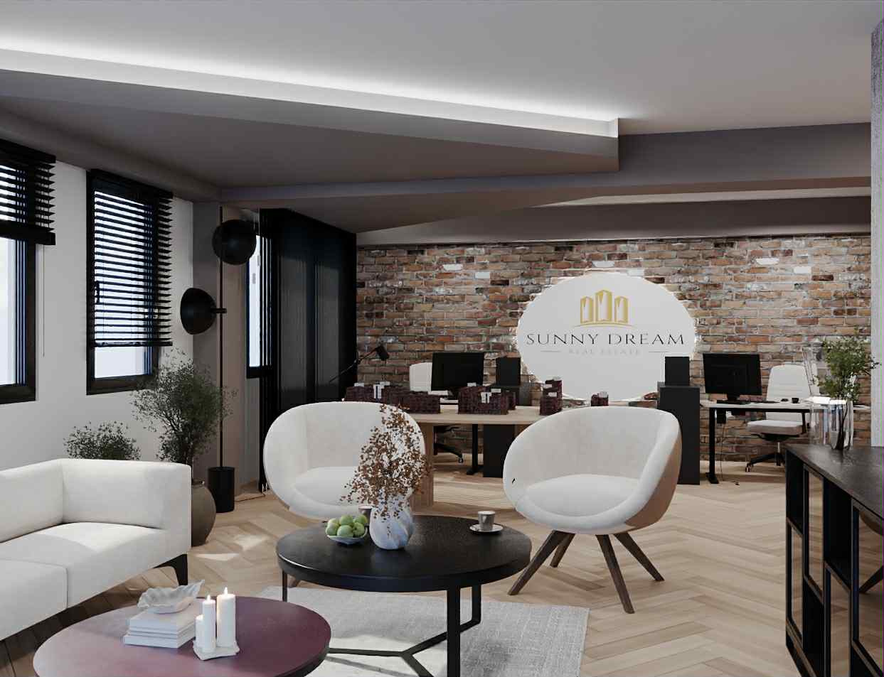 Канцеларија Sunny Dream Real Estate — Внатрешен Дизајн, Скопје 8